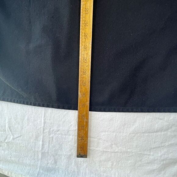 Vintage Ben Davis Black Work Shirt Made in USA  3XL 1/4 zip pullover - Picture 8 of 8